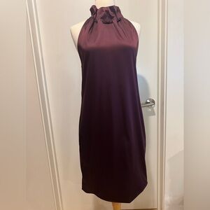 Rosetta Getty Strapless Dress in Deep Purple